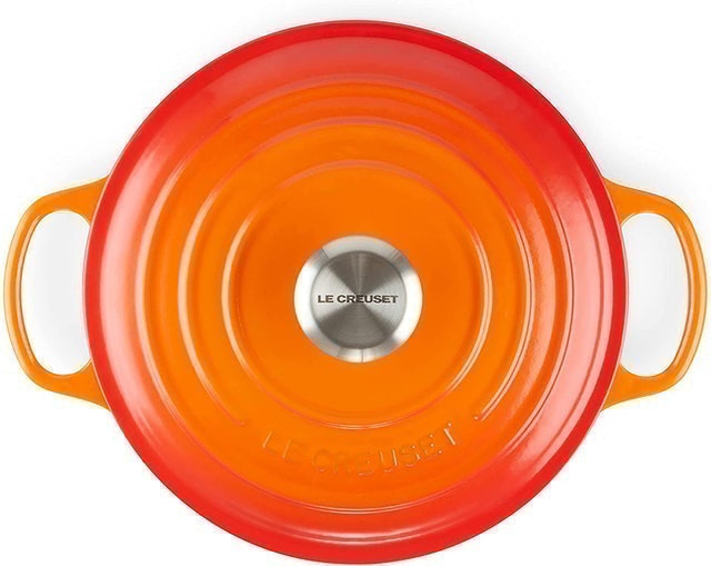 Signature Cast Iron Round Casserole  2