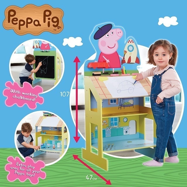 Play & Draw Wooden Easel 3