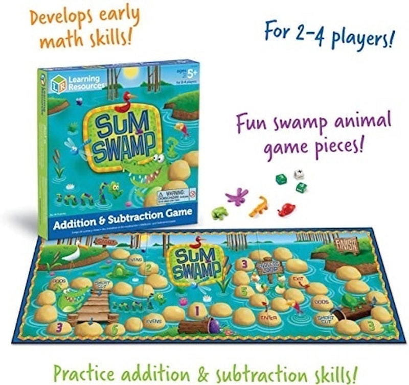 Sum Swamp Addition & Subtraction Game 2
