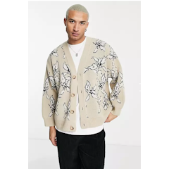 Oversized Knitted Cardigan