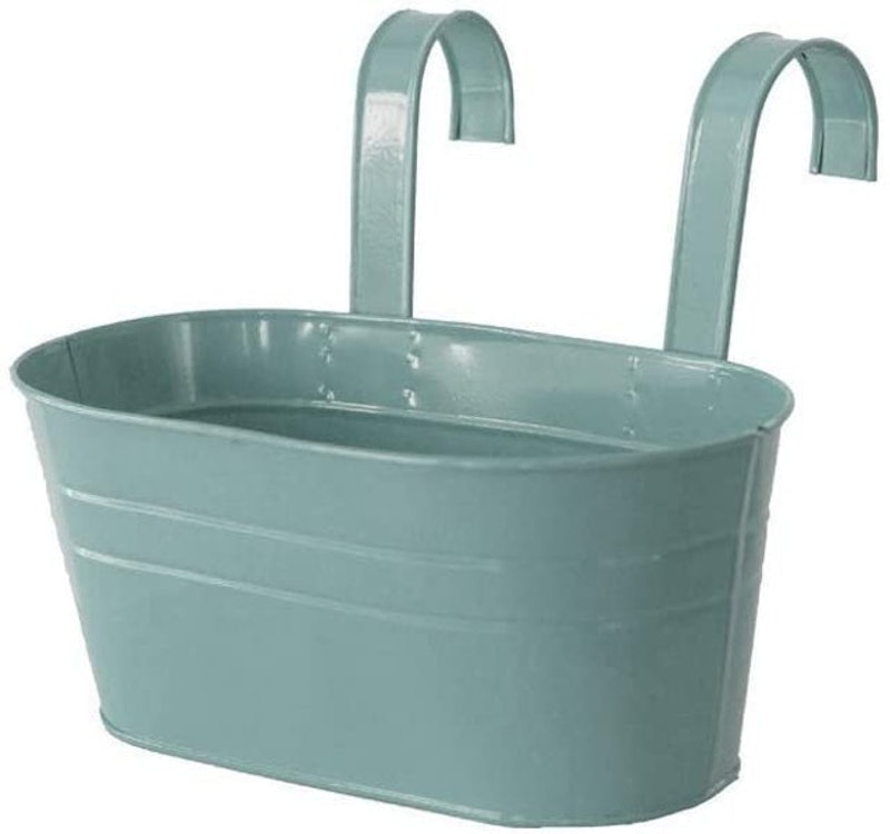 Metal Hanging Plant Pots - Blue 1