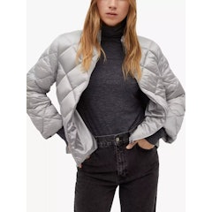 Side Zip Quilted Jacket