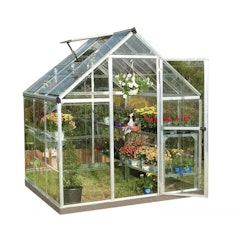Harmony Silver 6 x 6 ft Greenhouse