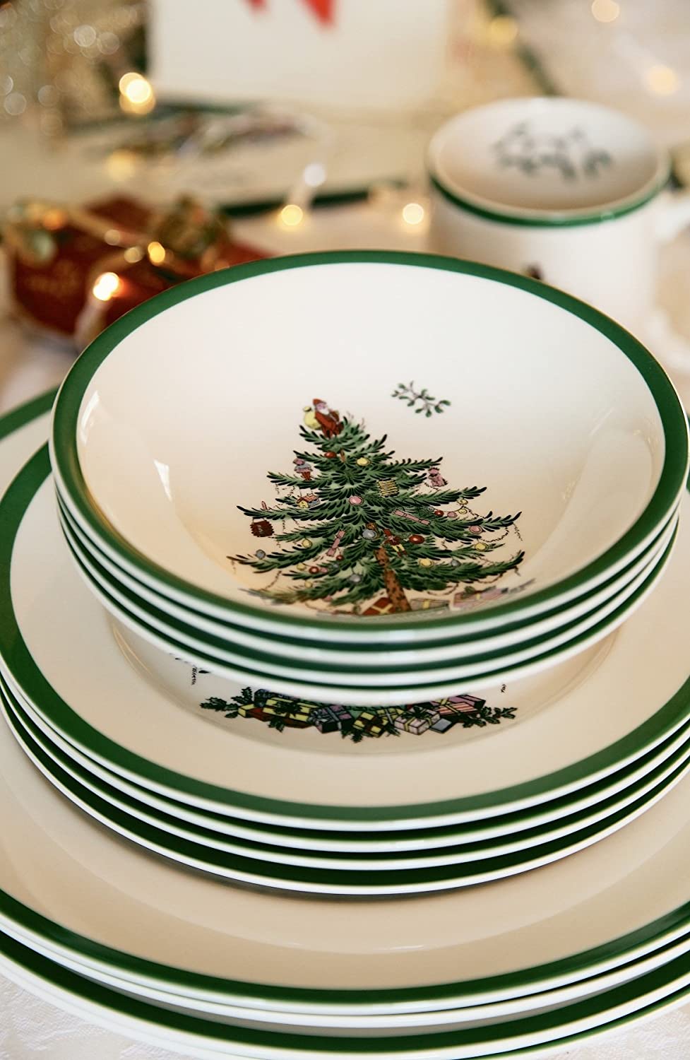 Christmas Tree 16-Piece Dinner Set 2