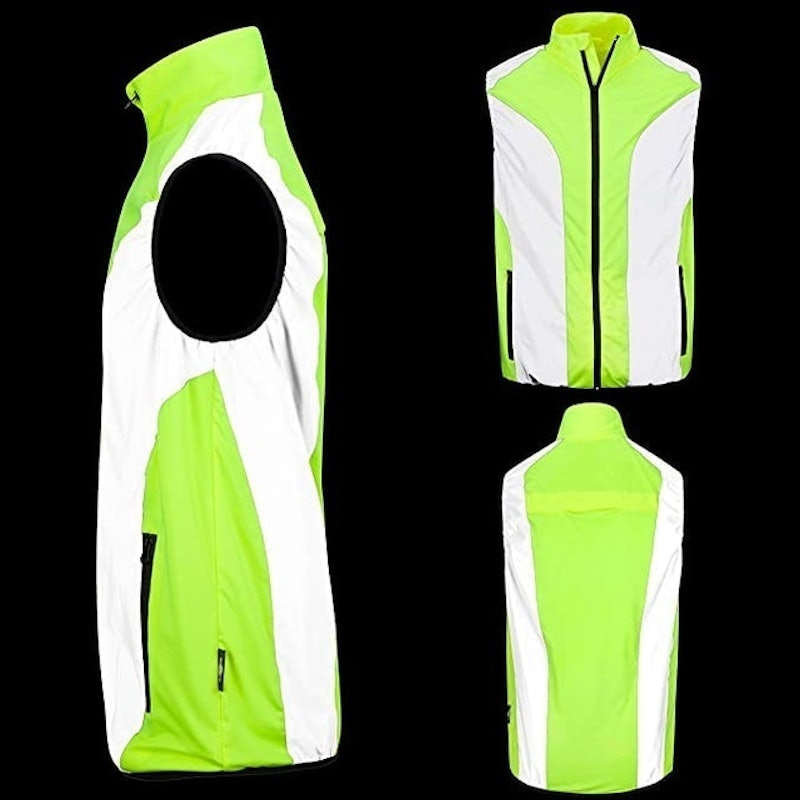 Hi-Viz Cycling and Running Gilet 2