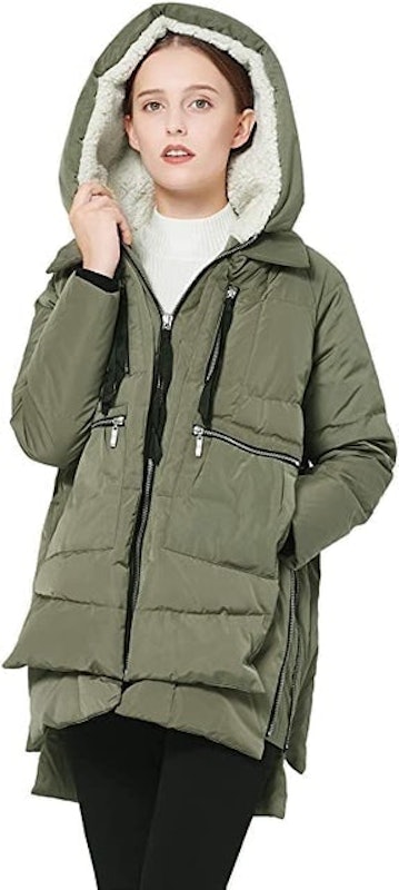 Thickened Down Jacket with Hood 3