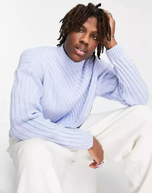 Oversized Travelling Rib Jumper 1