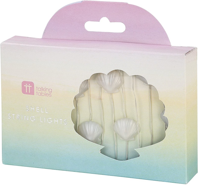 10. Talking Tables Mermaid Shell String Lights 1