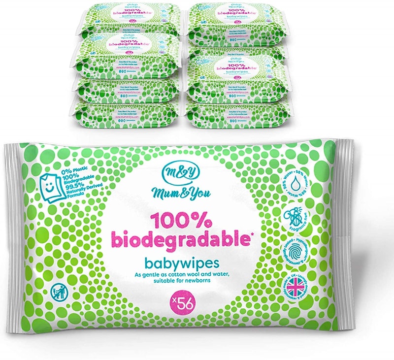 3. Mum & You 100% Biodegradable Baby Wipes 1
