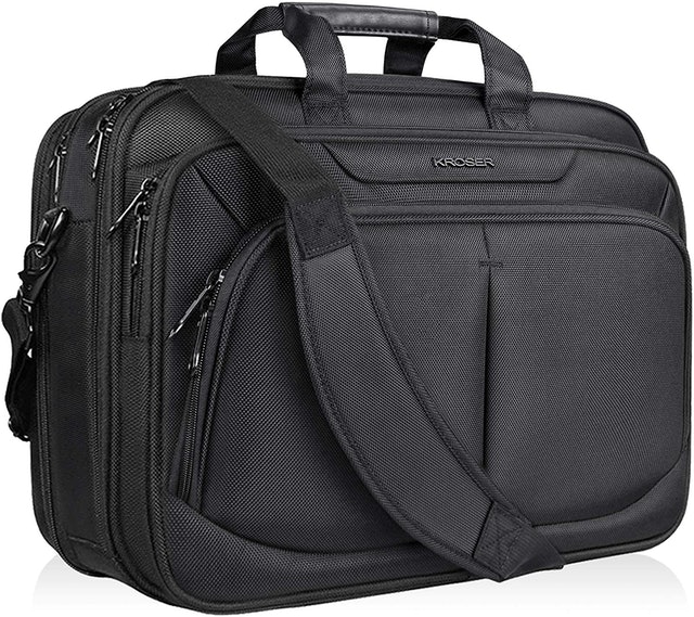 Water-Repellent Expandable Messenger Bag 1