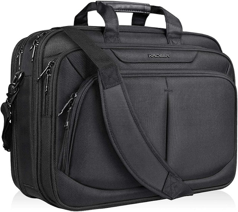 Water-Repellent Expandable Messenger Bag 1