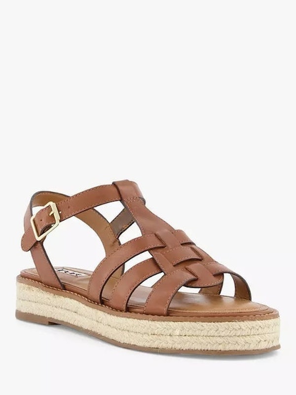 Latch Leather Espadrille 2
