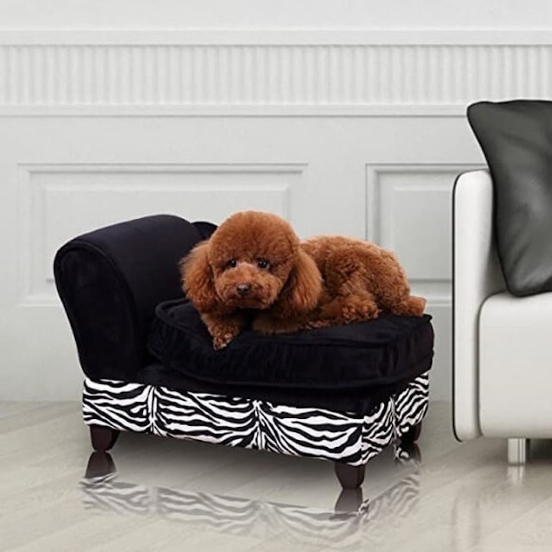 Zebra Stripe Print Lounger 3