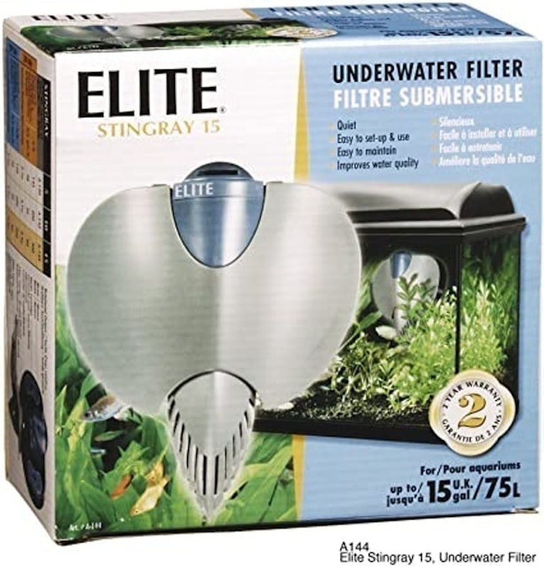Elite Stingray 15 Underwater Aquarium Filter 1