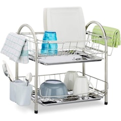 2-Tier Steel Drainer