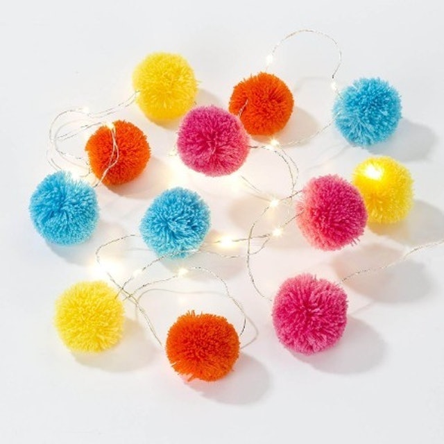 9. Talking Tables Boho Mix Pom Pom Lights 1