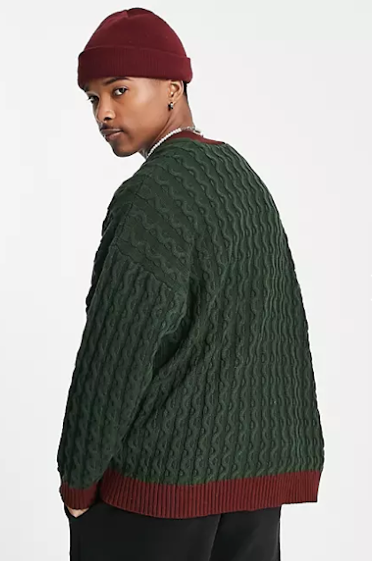 Cable Knit Cardigan 2