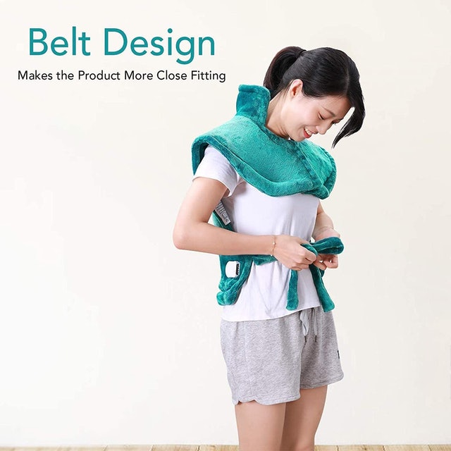 Electric Heating Pad for Neck Shoulders and Back 2
