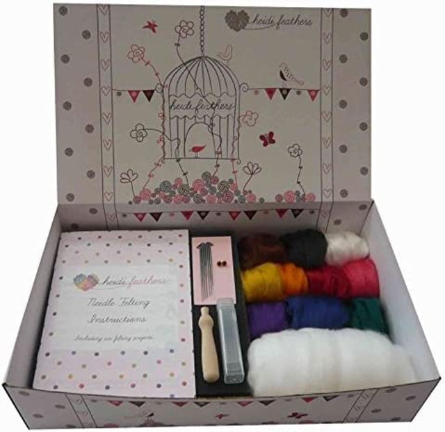 Boxed Needle Felting Starter Kit (Vegan) 1