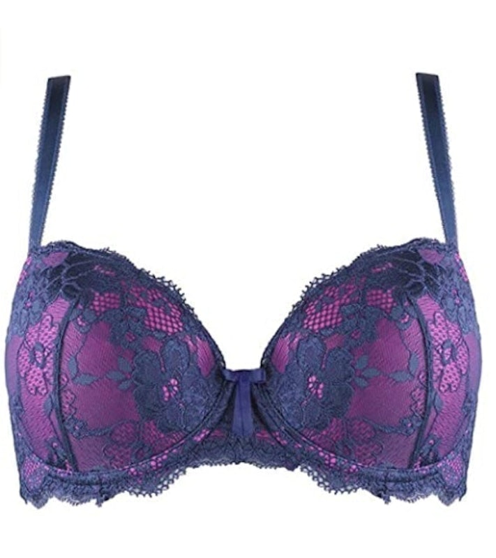 Fuller Bust Amour Padded Lace Balconette Bra 1