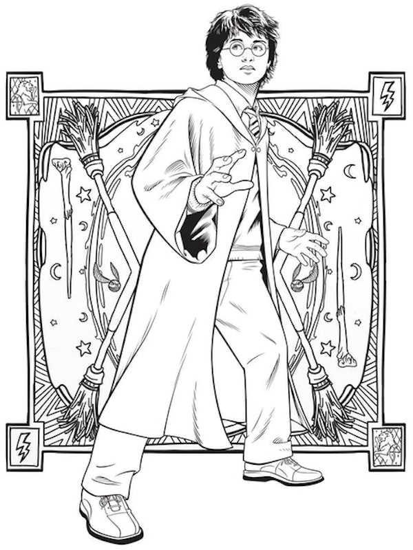 Harry Potter Colouring Book: Celebratory Edition 2