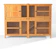 Chartwell 6ft Double Tier Luxury Rabbit Hutch 1