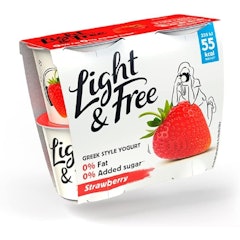 Greek Style Strawberry Yogurt