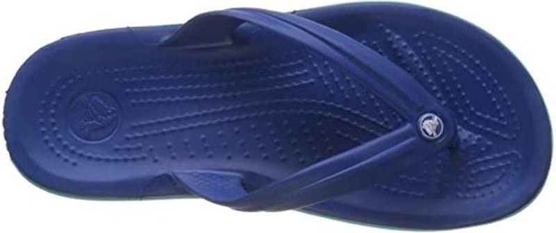 7. Crocs Crocband Flip Flops, Blue 3
