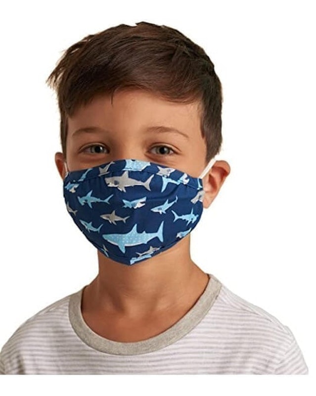 Unisex Kid's Children's Double Layer Face Mask with Ear Elastic Fashion Scarf 1