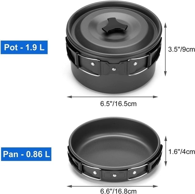 Camping Cookware Kit 2