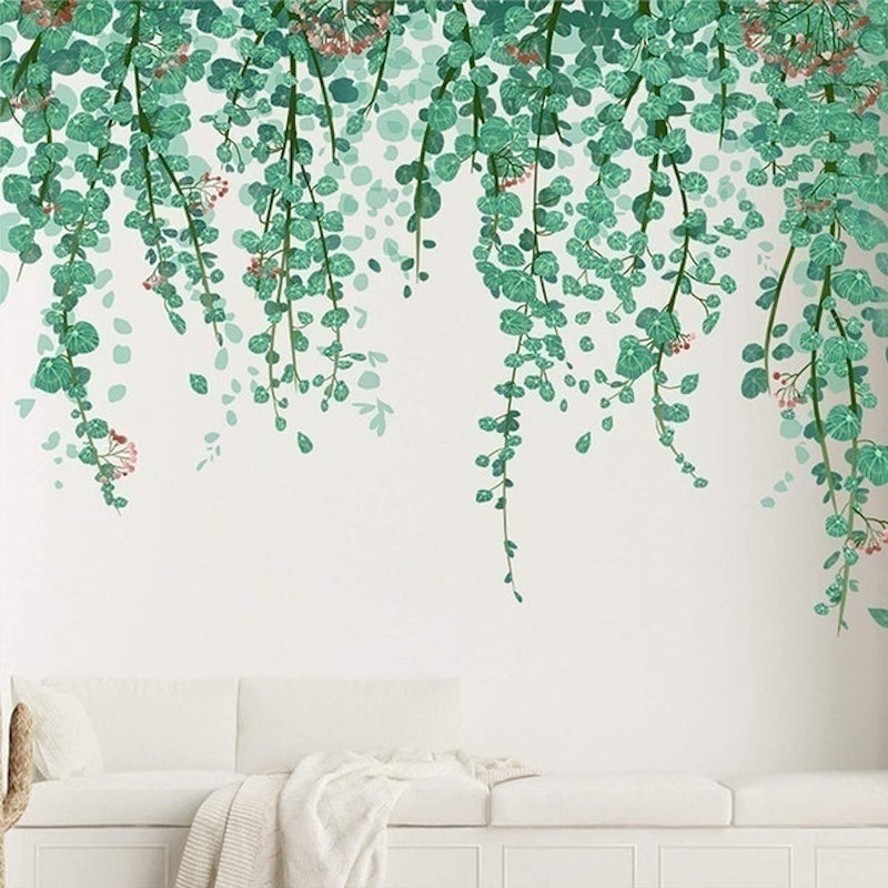 Floral Ivy Green Wall Decal 3