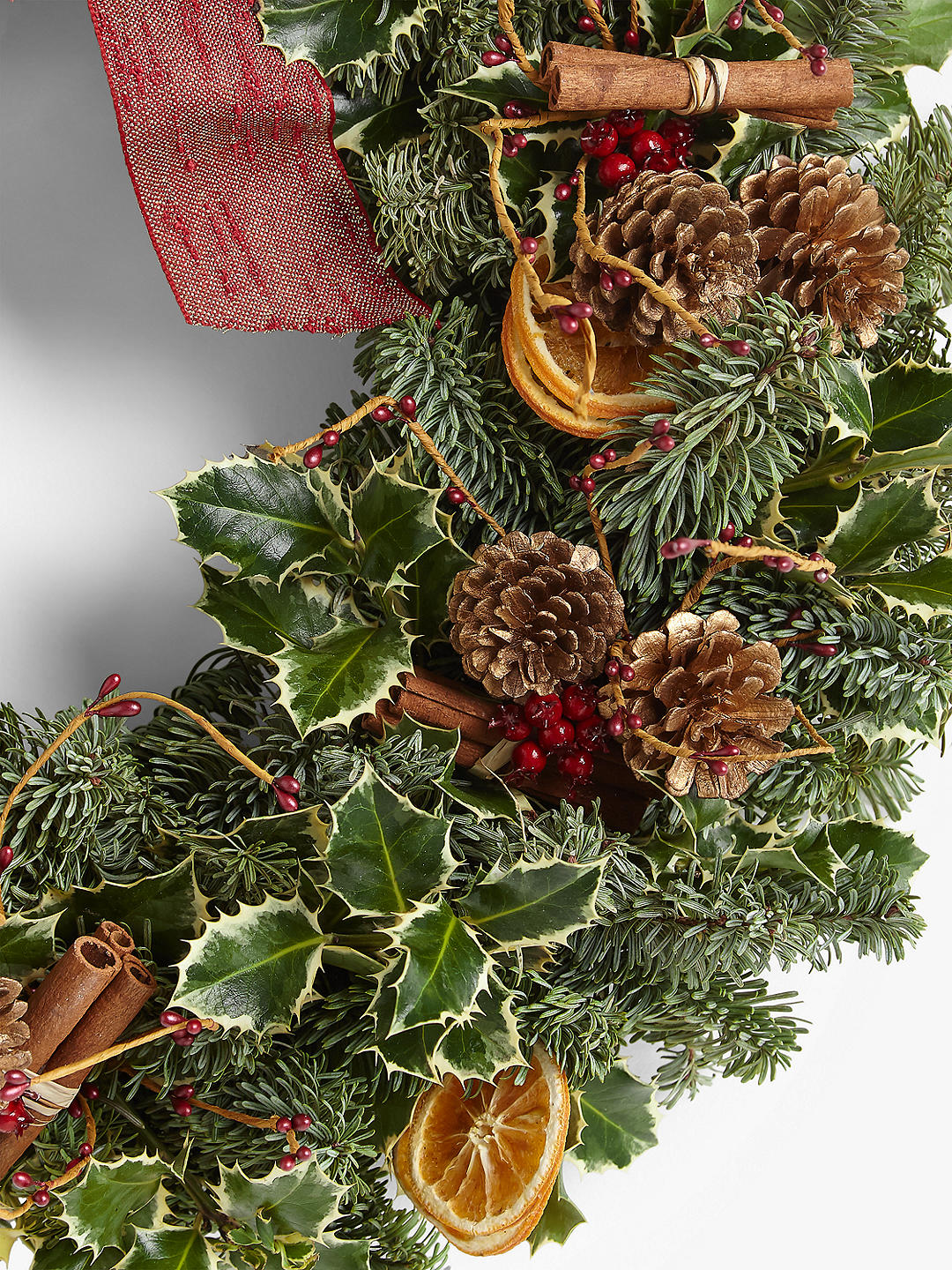 Real Christmas Wreath  2