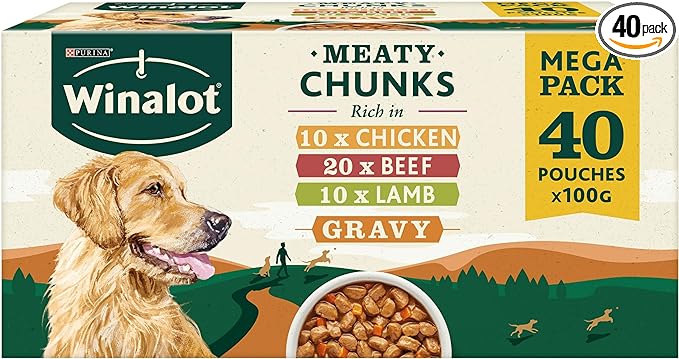 Wet Dog Food Mixed in Gravy 1