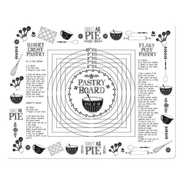 Stir It Up Glass Pastry Board 1