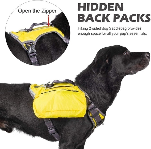 Dog Harness Backpack 3