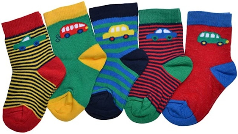 Car Design Baby Socks 1