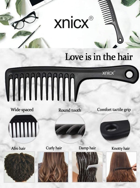 Wide Tooth Afro Comb 2