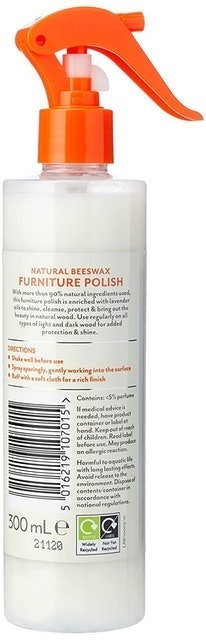 Beeswax Furniture Polish Spray 2