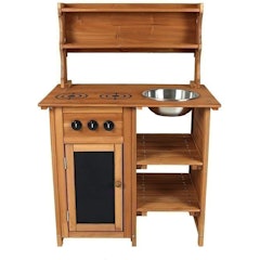 Children's Wooden Mud Kitchen