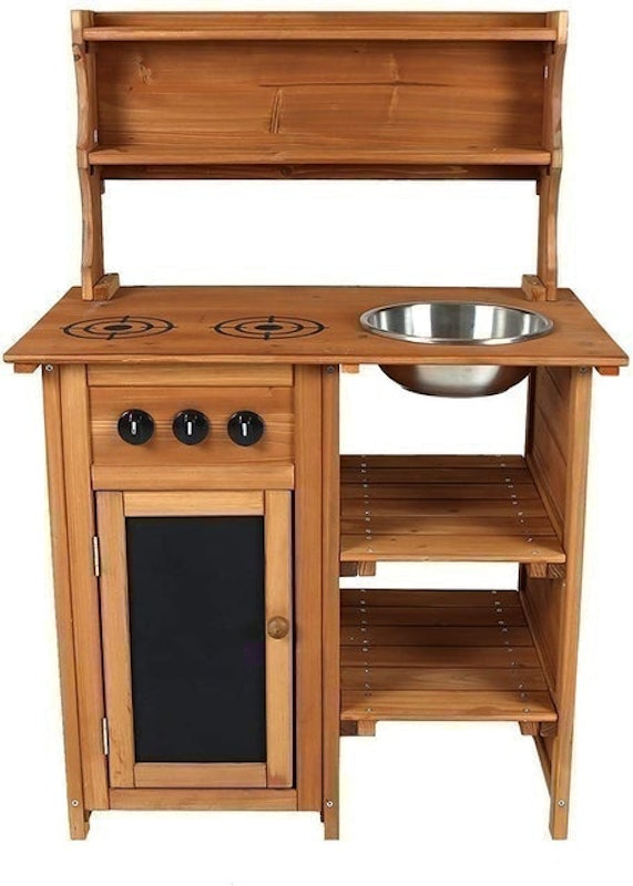 Children's Wooden Mud Kitchen 1