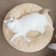 Patas Lague 2-Piece Donut Faux Fur Plush Cat Bed 1