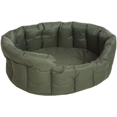 Heavy Duty Oval Waterproof Softee Bed - Large