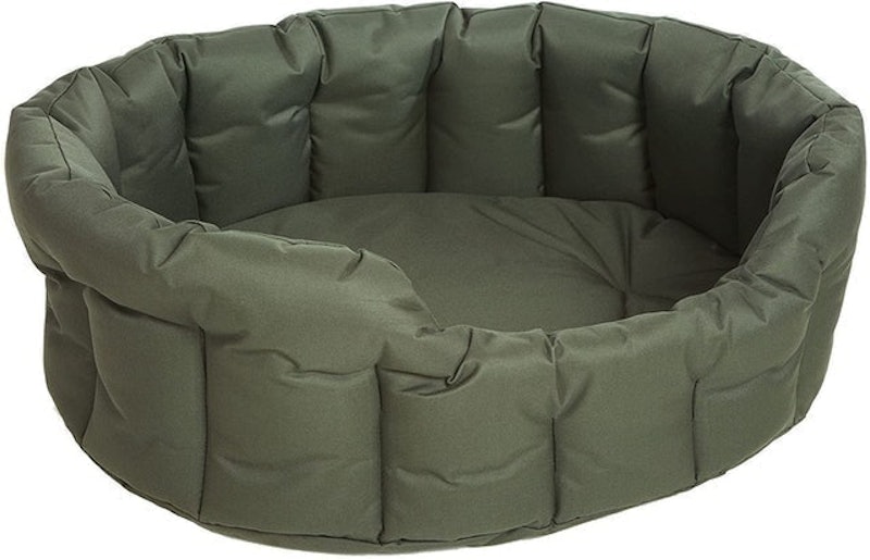 Heavy Duty Oval Waterproof Softee Bed - Large 1