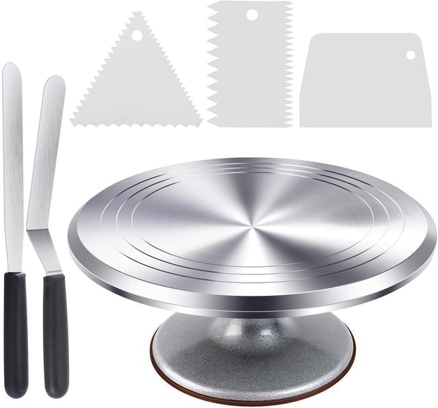 Aluminium Revolving Cake Turntable 1