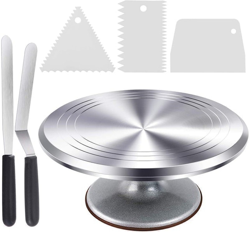 Aluminium Revolving Cake Turntable 1