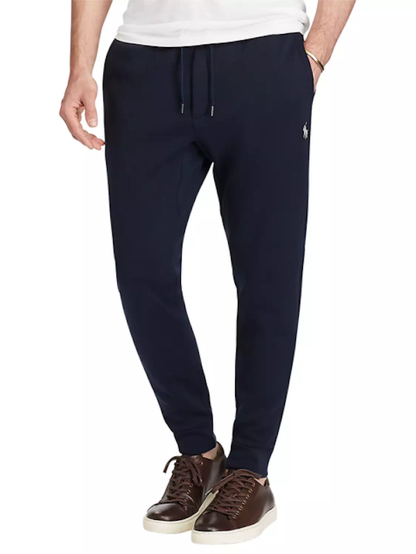 Double-Knit Jogging Bottoms - Aviator Navy 1