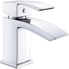 Chrome Sink Mixer Taps