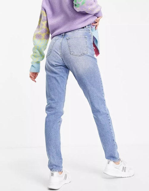 Tall Nora Stretch Sky High Mom Jeans 2