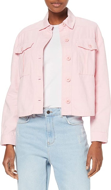 Women's Cropped Utility Shacket 3