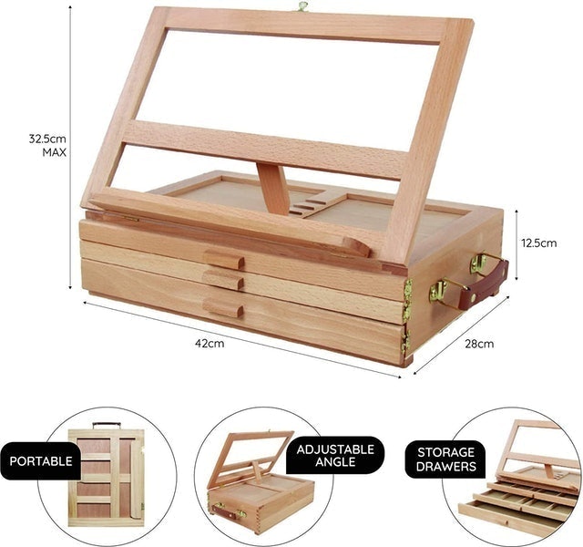 Beechwood Desktop Easel 4